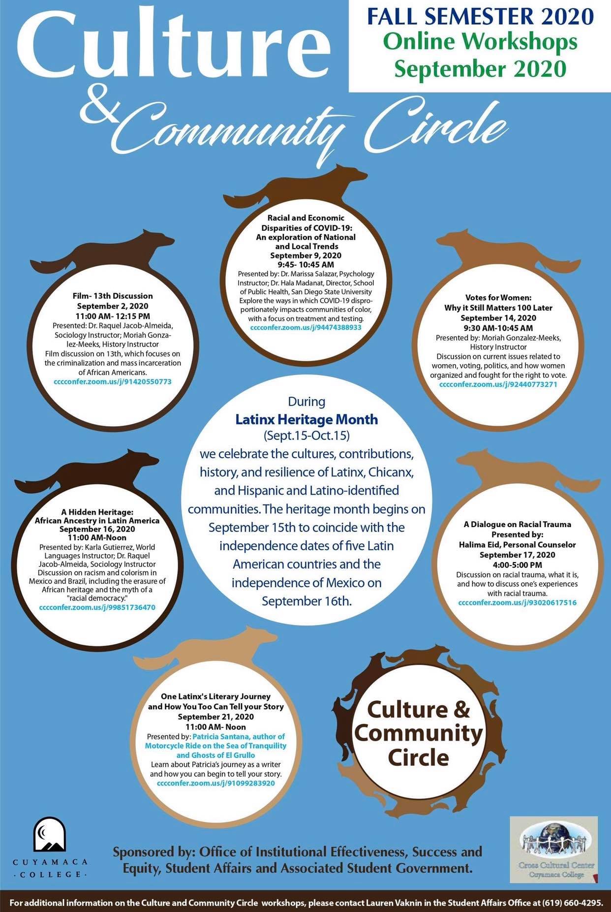 Culture Community Circle Workshops culture-community-circle-workshops